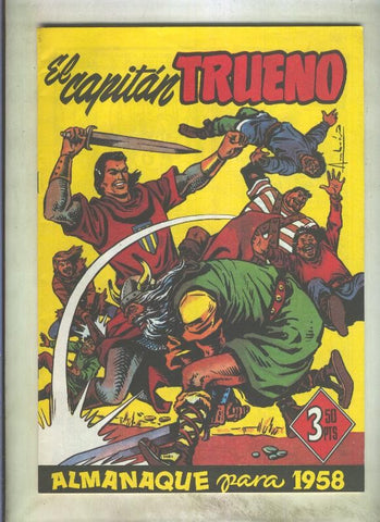 Facsimil: El Capitan Trueno almanaque 1958: Aventura en Groenlandia