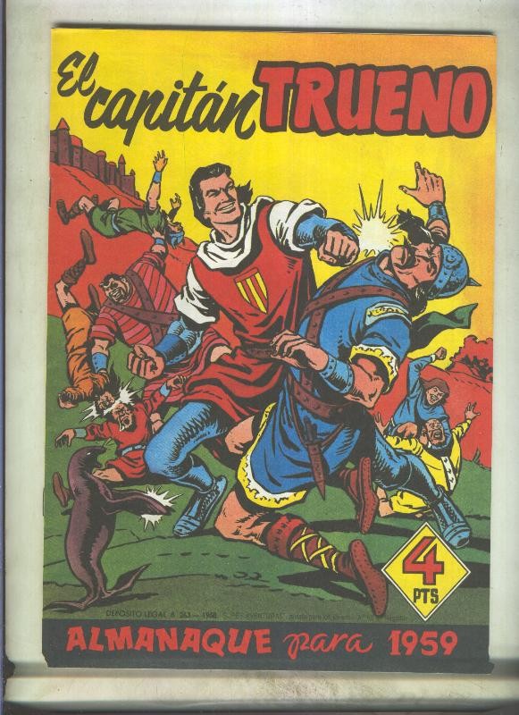 El Capitan Trueno almanaque facsimil 1959: El misterio de Thule