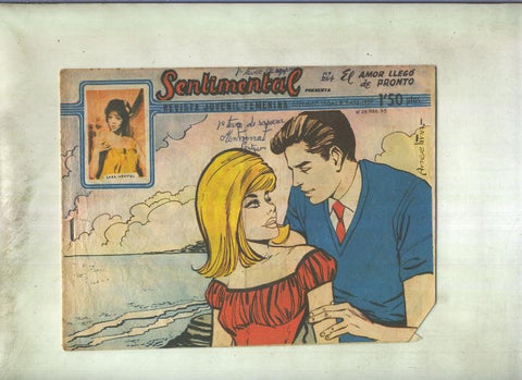 Sentimental revista juvenil femenina numero 264: El amor llego de pronto
