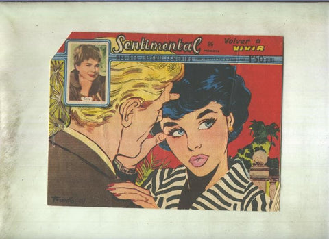 Sentimental revista juvenil femenina numero 086: Volver a vivir