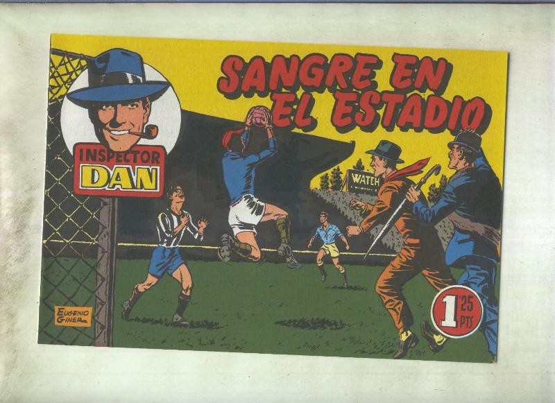Inspector Dan facsimil numero 14: Sangre en el estadio