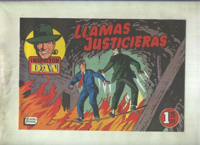 Inspector Dan facsimil numero 15: LLamas justiciera
