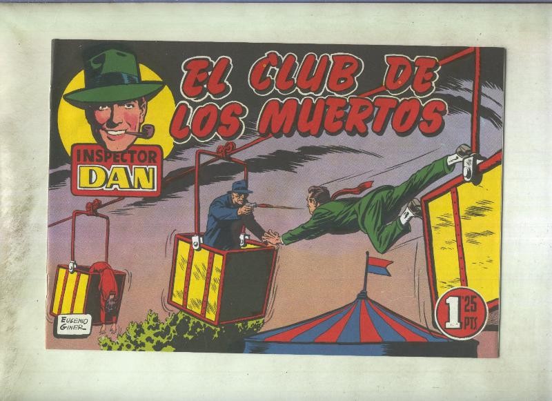 Inspector Dan facsimil numero 19: El club de los muertos
