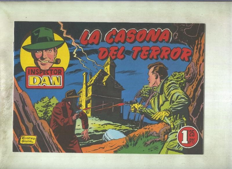 Inspector Dan facsimil numero 21: la casona del terror