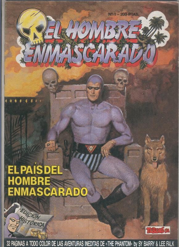 El Hombre Enmascarado numero 01 (numerado 2 en trasera)