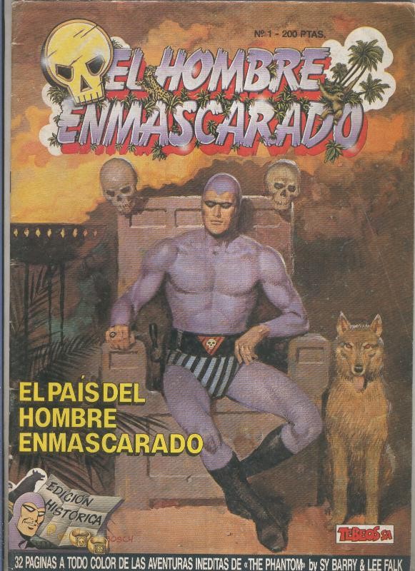 El Hombre Enmascarado numero 01 (numerado 3 en trasera)