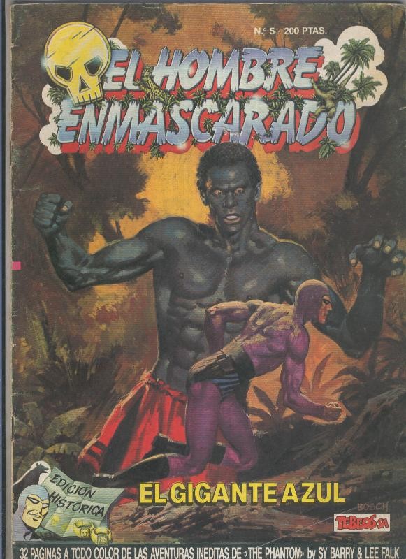 El Hombre Enmascarado numero 05 (numerado 2 en trasera)