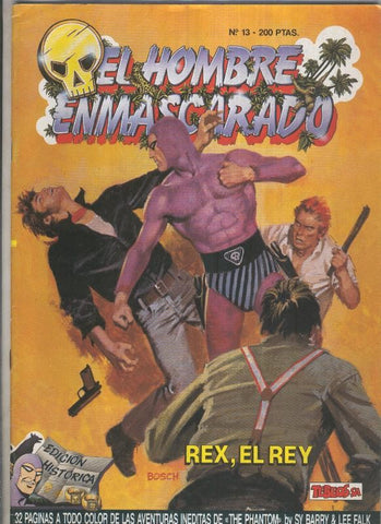 El Hombre Enmascarado numero 13 (numerado 2 en trasera)