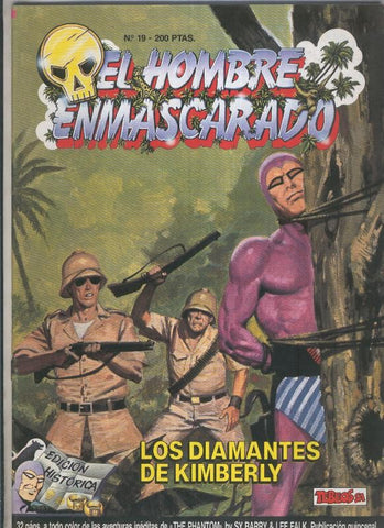El Hombre Enmascarado numero 19 (numerado 1 en trasera)