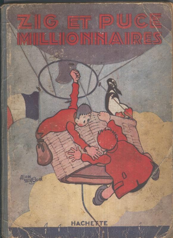 Zig et Puce millionnaires (ejemplar algo deteriorado)