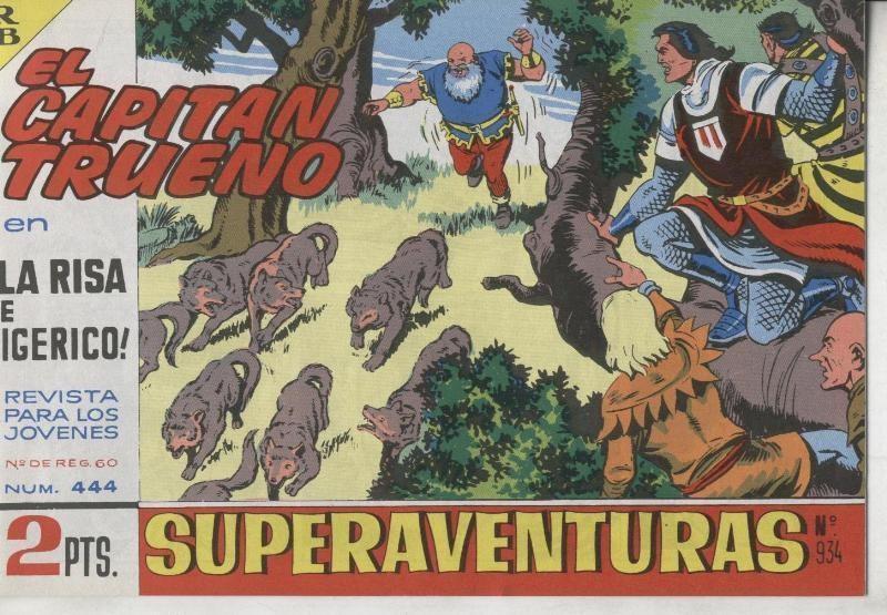 El Capitan trueno facsimil numero 444: La risa de Sigerico