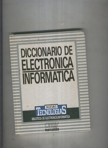 Diccionario de electronica informatica