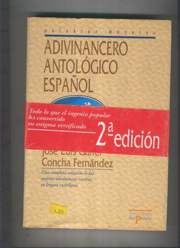 Adivinancero antologico español