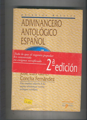 Adivinancero antologico español