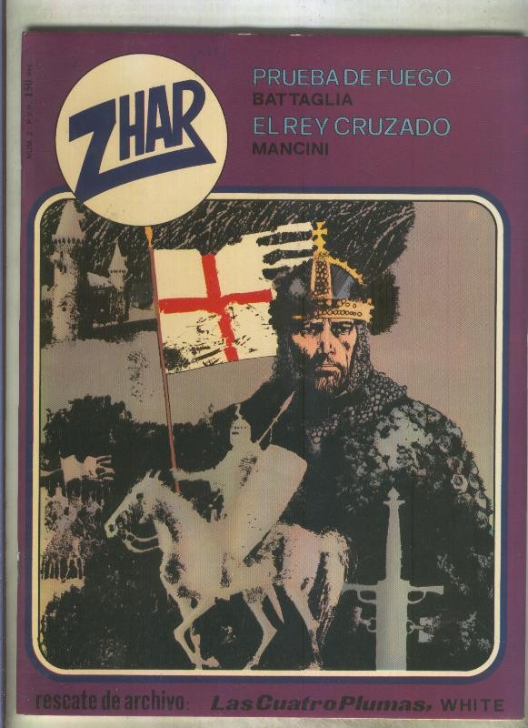 Zhar numero 2 (numerado 2 en trasera)