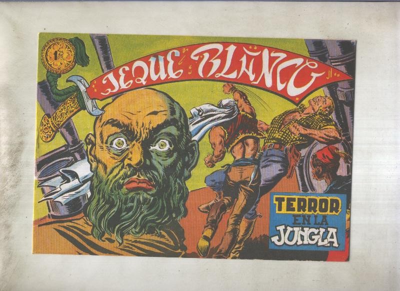 Jeque Blanco facsimil numero 003: Terror en la jungla