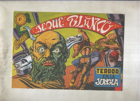 Jeque Blanco facsimil numero 003: Terror en la jungla