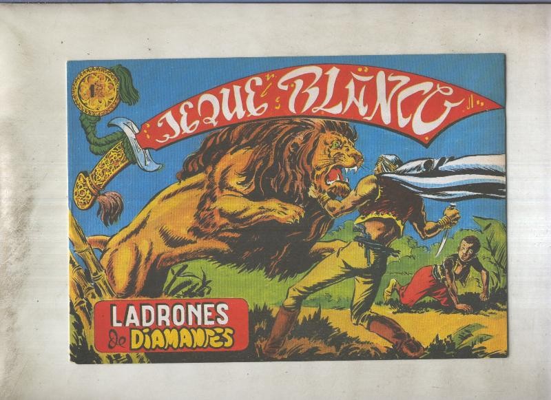 Jeque Blanco facsimil numero 004: Ladrones de diamantes