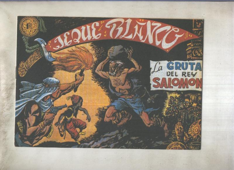 Jeque Blanco facsimil numero 012: la gruta del rey Salomon
