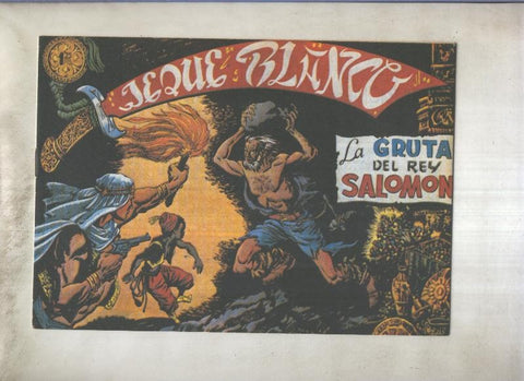 Jeque Blanco facsimil numero 012: la gruta del rey Salomon