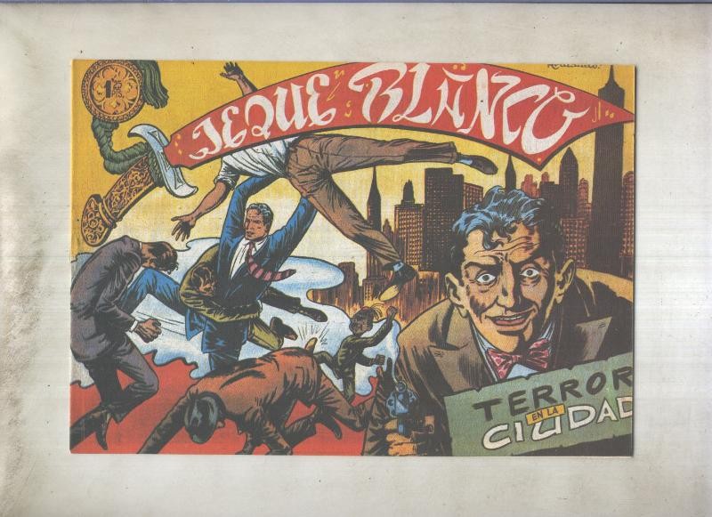 Jeque Blanco facsimil numero 022: Terror en la ciudad