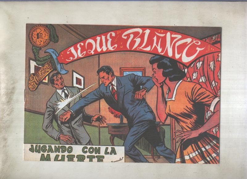 Jeque Blanco facsimil numero 032: Jugando con la muerte