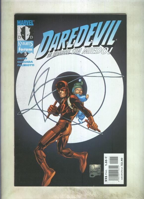 Marvel Knights: Daredevil el hombre sin miedonumero 05: Diablo Guardian