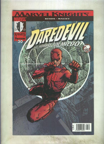 Marvel Knights: Daredevil el hombre sin miedo numero 30