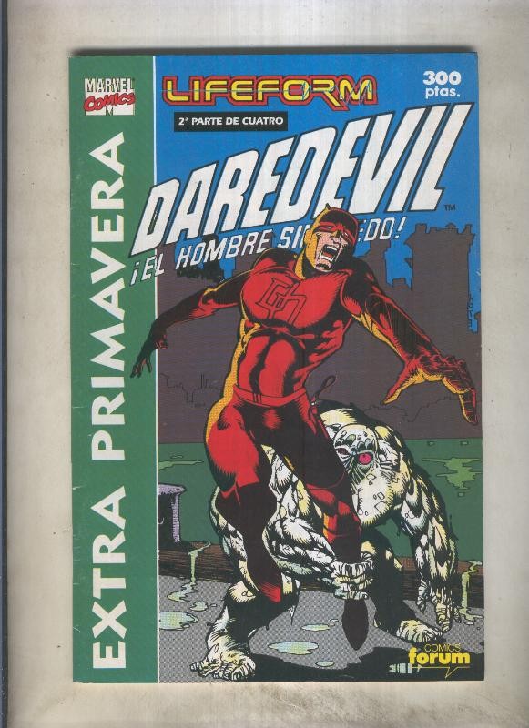 Daredevil especial primavera 1991: Lifeform segunda parte (numerado 4 en trasera)