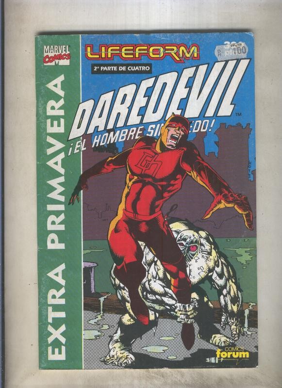 Daredevil especial primavera 1991: Lifeform segunda parte (numerado 6 en trasera)