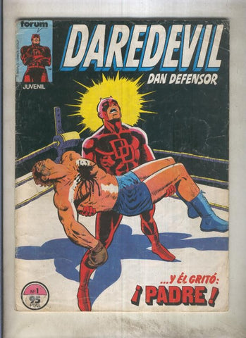 Daredevil (Dan Defensor) numero 01 (procede de retapado)