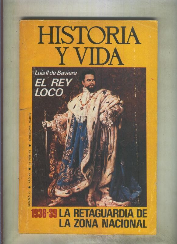 Historia y Vida numero 072 (numerado 4 en trasera)