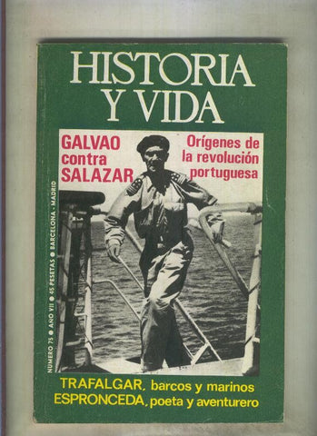 Historia y Vida numero 075 (numerado 1 en trasera)