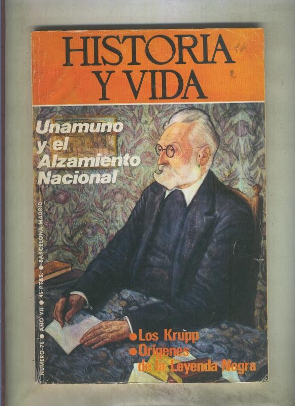 Historia y vida numero 076 (numerado 2 en trasera)