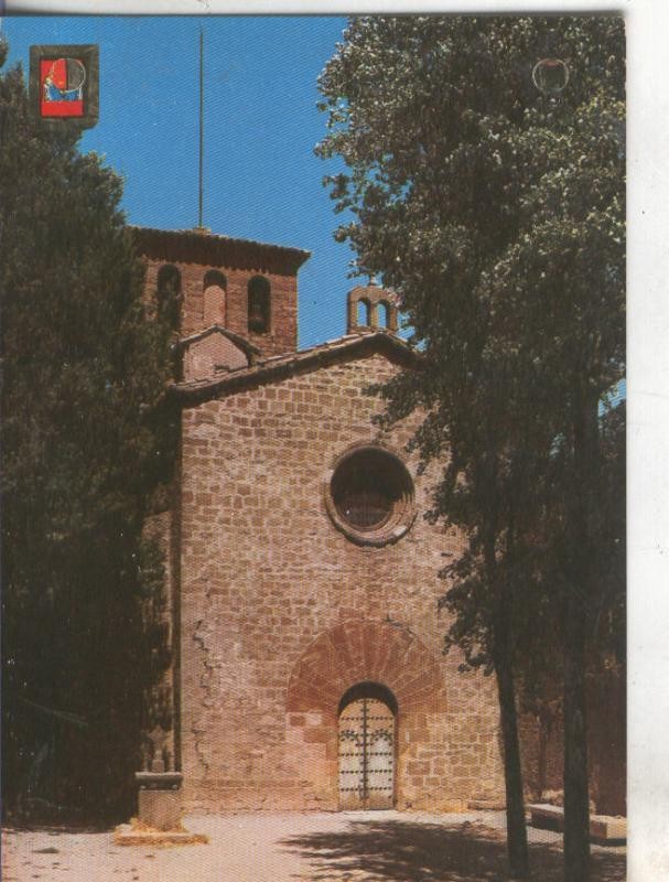 Postal 004914 : Fachada principal del Monasterio de Santa Maria de L,Estany