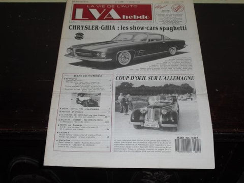 La vie de L,Auto hebdo numero 90/05  de fevrier 1990