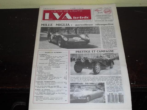 La vie de L,Auto hebdo numero 24 - 11 juin 1987