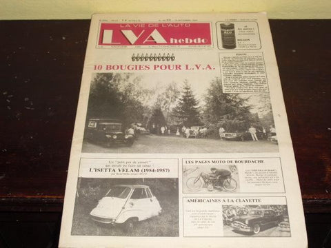 La vie de L,Auto hebdo numero  33 - 18 septembre 1986