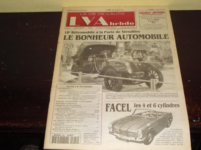 La vie de L,Auto hebdo numero  642   17 de fevrier 1994