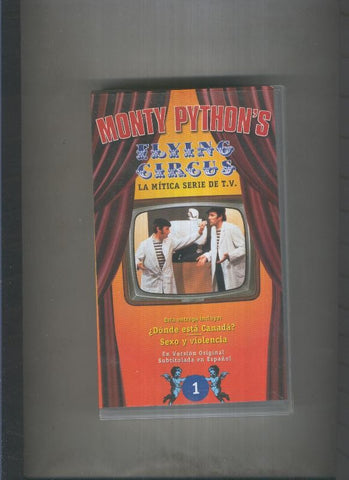 Video VHS: Monty Pythons : Flying Circus numero 01