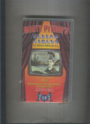 Video VHS: Monty Pythons : Flying Circus numero 19