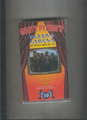 Video VHS: Monty Pythons : Flying Circus numero 10