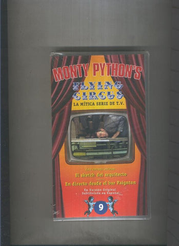 Video VHS: Monty Pythons : Flying Circus numero 09