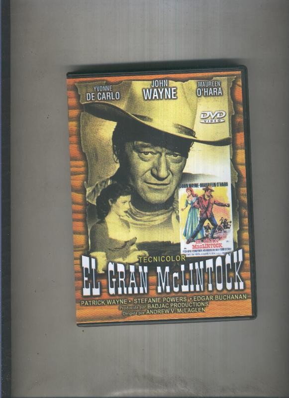DVD: El gran Mclintock con John Wayne