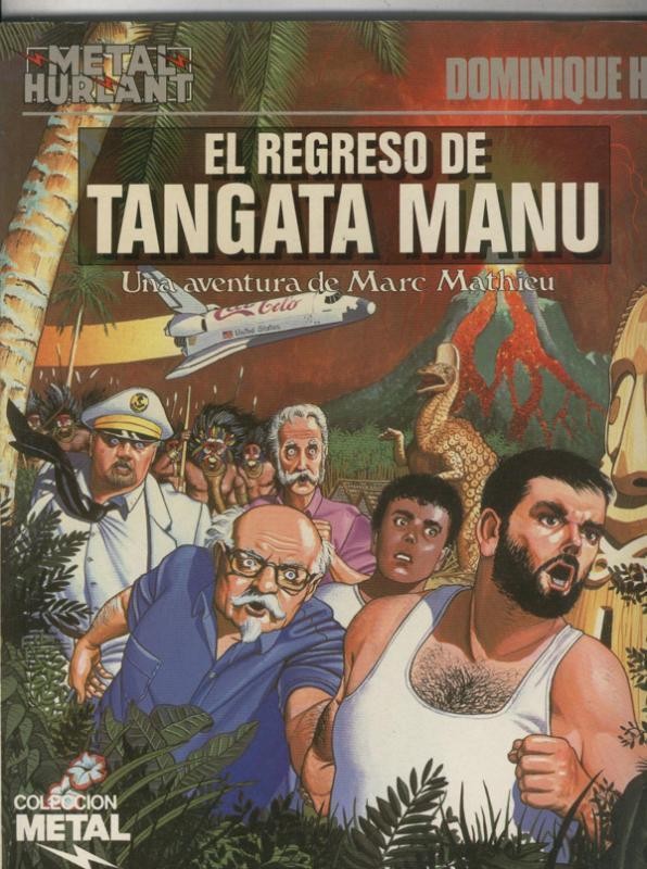 Metal numero 27:  Marc Mathieu: el regreso de Tangata Manu