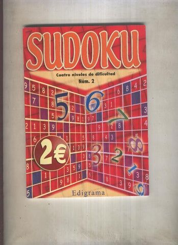 Sudoku cuatro niveles de dificultad numero 2