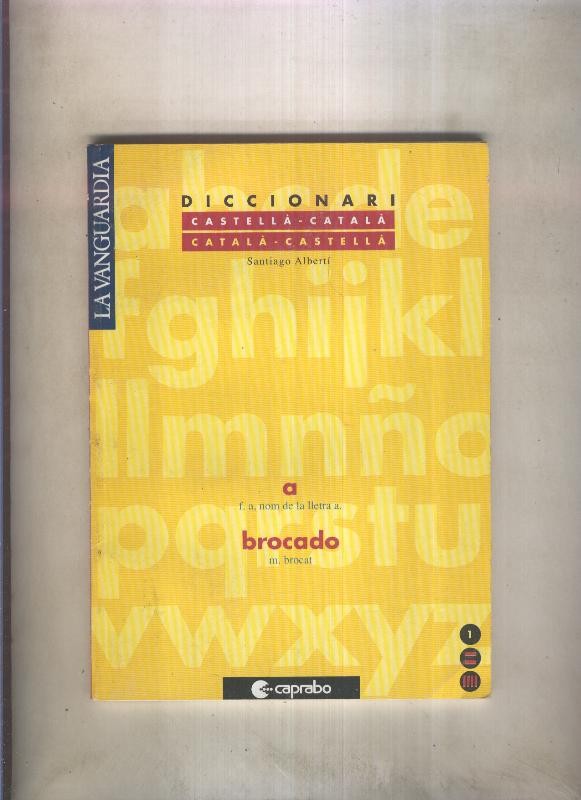 Diccionari castella-catala / catala-castella numero 01: a / brocado