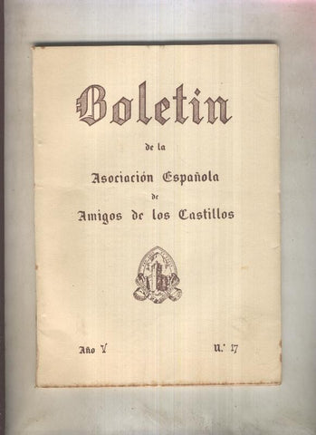Boletin de la Asociacion Española de Amigos de los Castillos numero 017 (1957)