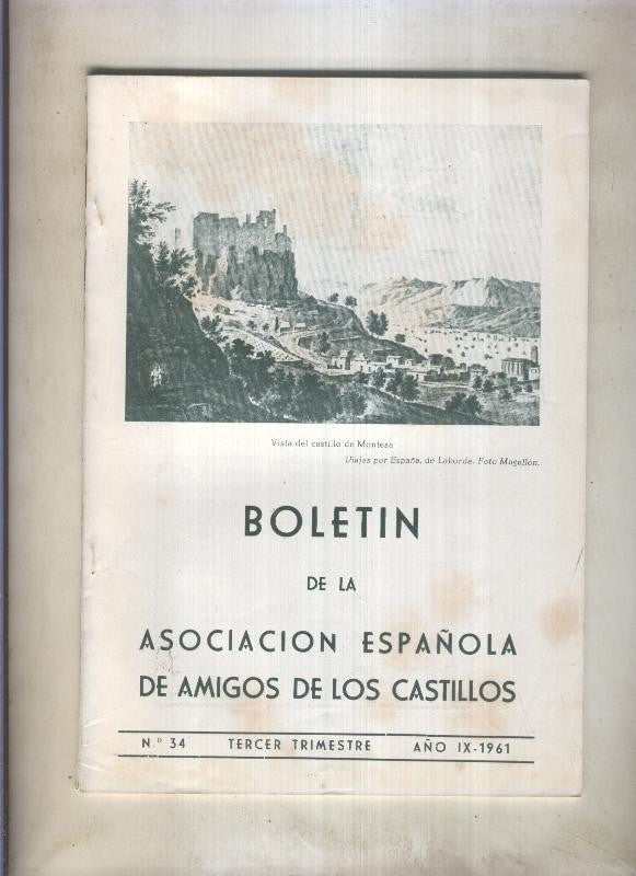 Boletin de la Asociacion Española de Amigos de los Castillos numero 034 (1961)