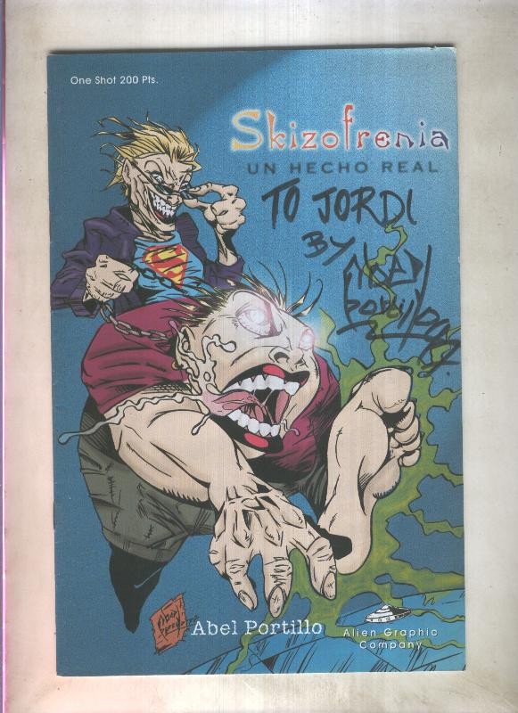 Skizofrenia (dedicatoria autor a un tal Jordi)